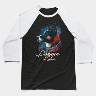 Laika Dog Baseball T-Shirt